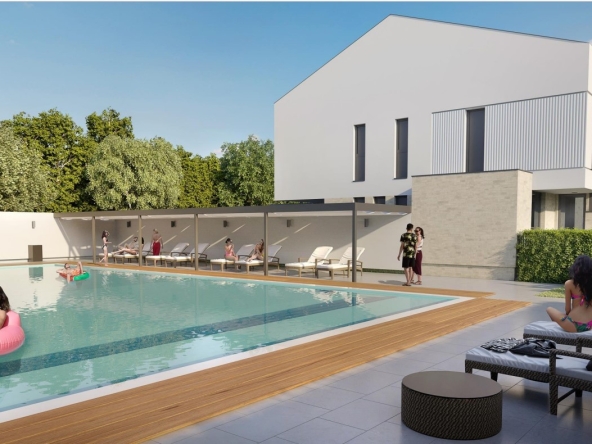Vilă în Pipera cu piscina, ansamblul rezidențial ZenVille